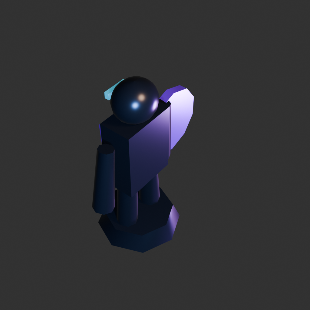 Arc Sentinel Lite low-poly work sample
