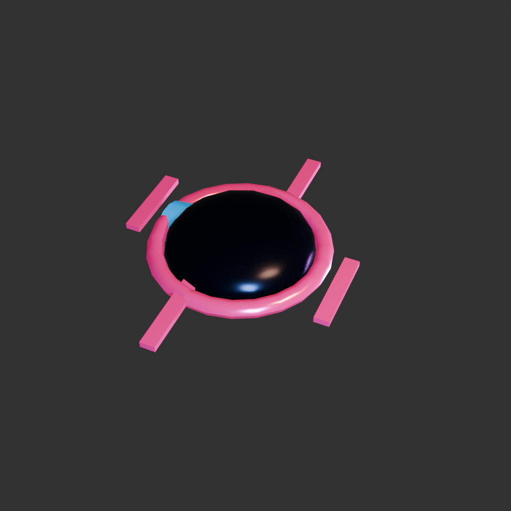 Hover Scout Lite low-poly work sample